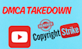 remove copyright strike from youtube under dmca