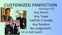 write custom fanfiction nsfw or sfw