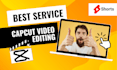 capcut video editing and edit youtube videos