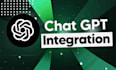 create ai chatbot and website using chatgpt