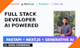 build blazing fast nextjs website with ai powered features