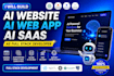 build ai website, ai web application, ai saas as full stack developer