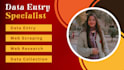 do data entry, email collection, website scraping, data extraction, data input