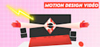 a motion design video