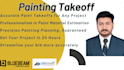 do detail paint finish, wall covering, material takeoff estimation