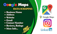 do google map scraping, b2b leads, b2b data extraction and lead generation