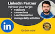 do your personal linkedin growth, optimization, sec