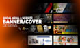 design facebook cover or social media cover