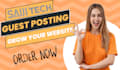 do high quality guest post backlinks