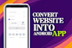 convert your website into android app