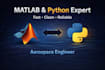 build professional matlab and python scripts and algorithms
