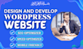 buit edit and customize full website in low budget