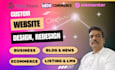 design, redesign professional wordpress website