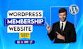 build affordable digital membership, subscription  lms premium website expert