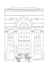 custom line art minimalist house and storefront portraits