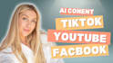 create tiktok and youtube ai content