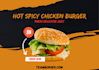do burger pizza food flyer design