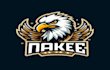 do make, style, modern, eagle, mascot logo design