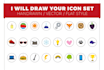 draw your icons set