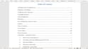 fix complex table of contents and page numbering layout issues
