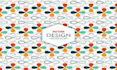 create seamless pattern design for fabric, textile etc
