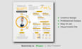 design professional unique infographic resume very fast