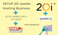 set up your 20i reseller hosting business by using whmcs and hostshop