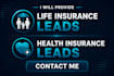 provide life insurance leads and health insurance leads
