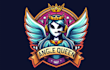 make a high quality angle queen ghost gaming mascot logo with new concept
