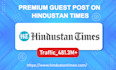 do guest posting in hindustan times
