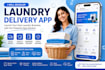 develop a professional laundry delivery app and website