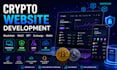 develop a professional crypto exchange, wallet, or blockchain website