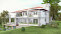 create realistic interior and exterior 3d model renders in archicad and  lumion