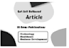 do self authored article with news publications