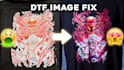 halftone your image or design for dtf printing