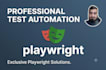 create playwright test automation for web apps and apis