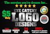 design logo with free unlimited revisions