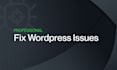fix wordpress issues, wordpress bugs