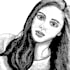 draw a portrait as 1 bit pixel art on an old mac se