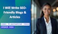 write SEO friendly articles and blog posts