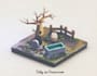 create low poly 3d model in autodesk maya