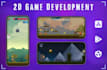 create a 2d mobile game for you with your theme