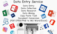 do data entry and web research,data input extraction collection scrapping