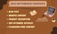 be your SEO content writer
