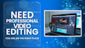 do video editing for you
