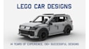design any car into a lego moc