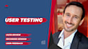user test your website or app for UX UI and make suggestions