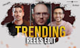 do professional reels editing like ali abdaal, iman gadzhi and top creators