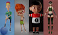 do 3d character model