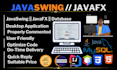 do  java, swing, javafx, jsp, servlet, springboot  projects
